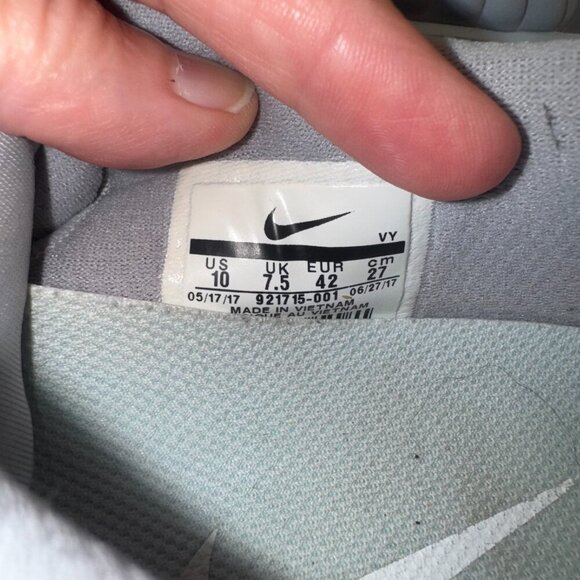 Nike Flex Supreme TR5 Womens Sz 10 Running Training Shoes Sneakers Blue White - Picture 9 of 10